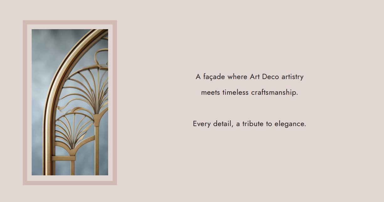 Art Deco architectural detail